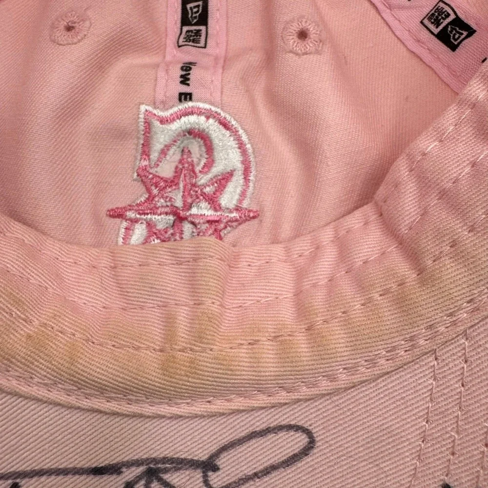 New Era Seattle Mariners Youth Hat Cap Pink‎ MLB Baseball Adjustable Signed